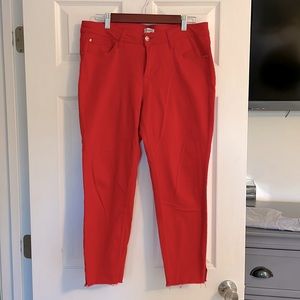 Kensie Jeans in bright red! size 10/30